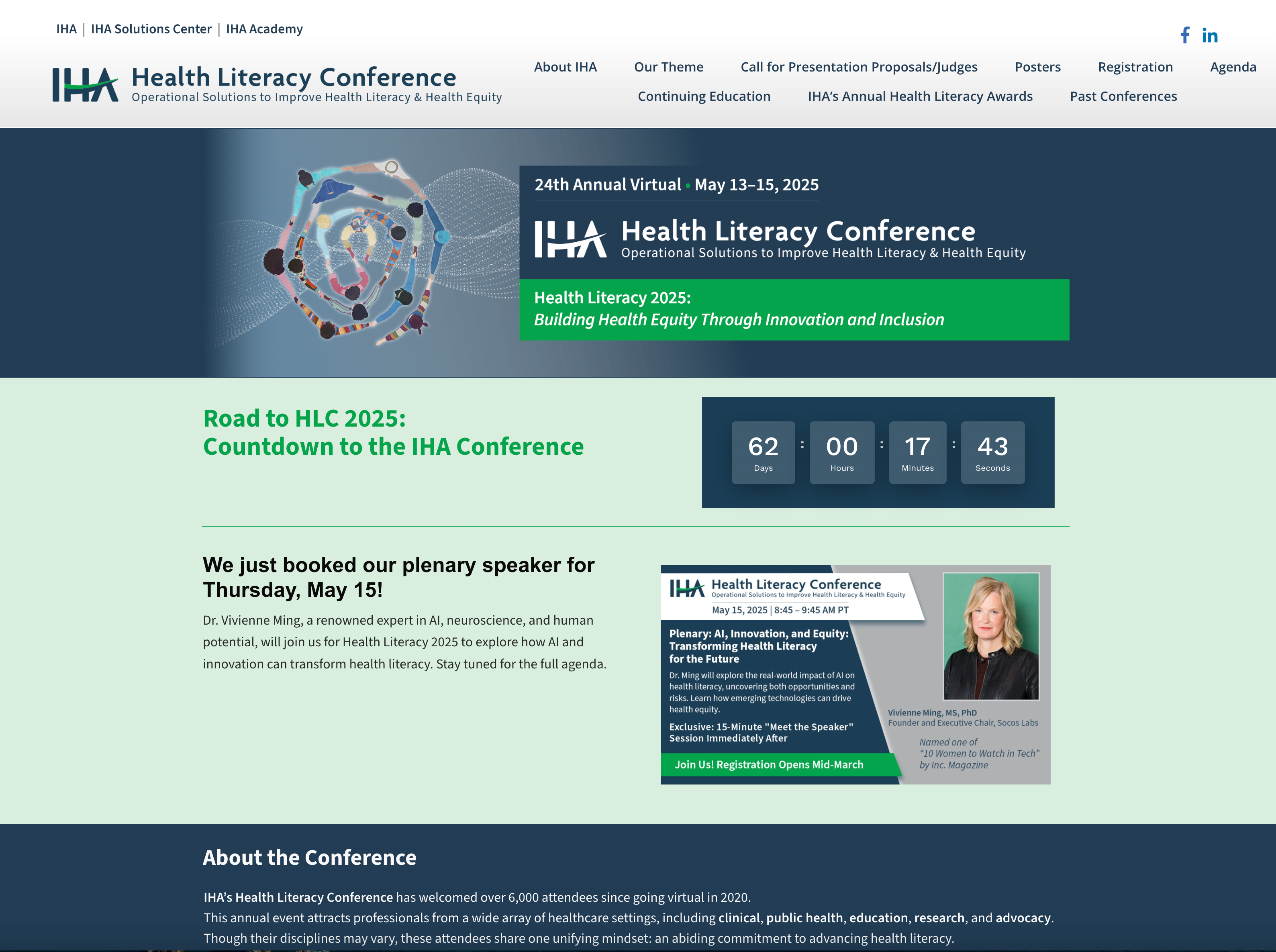 Health literacy conference 2025